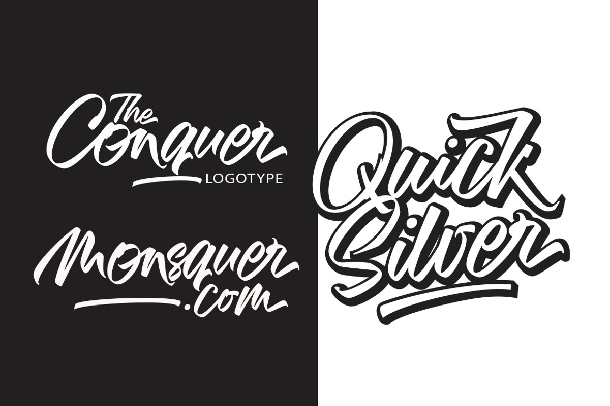 Mansions Brush Script preview 4