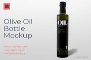 Olive oil - Bottle mockup, a Packaging Mockup by Makestudio (Thumbnail 1 of 5)