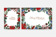 Floral christmas framed cards, a Decorative Illustration by Good Studio (Thumbnail 6 of 19)