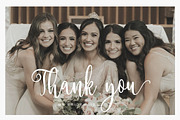 Amalisa Calligraphy Font, a Script Font by etigletters (Thumbnail 6 of 10)