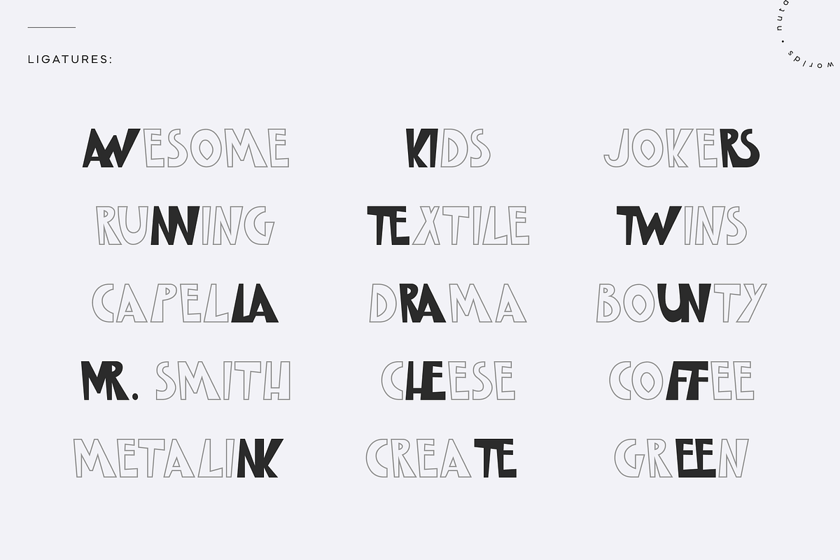 Jokers | Jouful Hand Drawn Font Duo, a Handwritten Font by Nutalin Art (Photo 9 of 10)