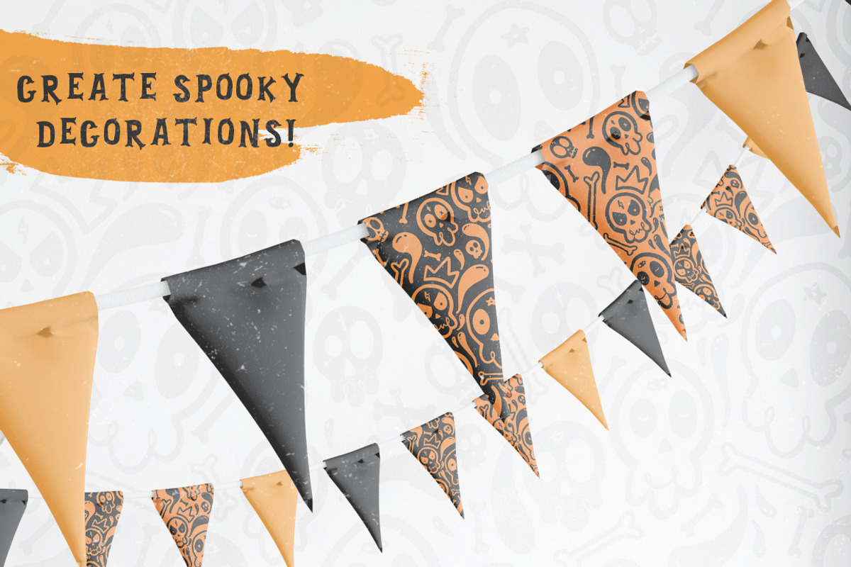 Halloween BUNDLE + 150 ELEMENTS!, an Illustration by Andrea De Oliveira (Photo 3 of 12)