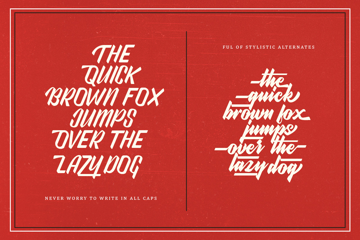 Wonder Stark Font preview 8
