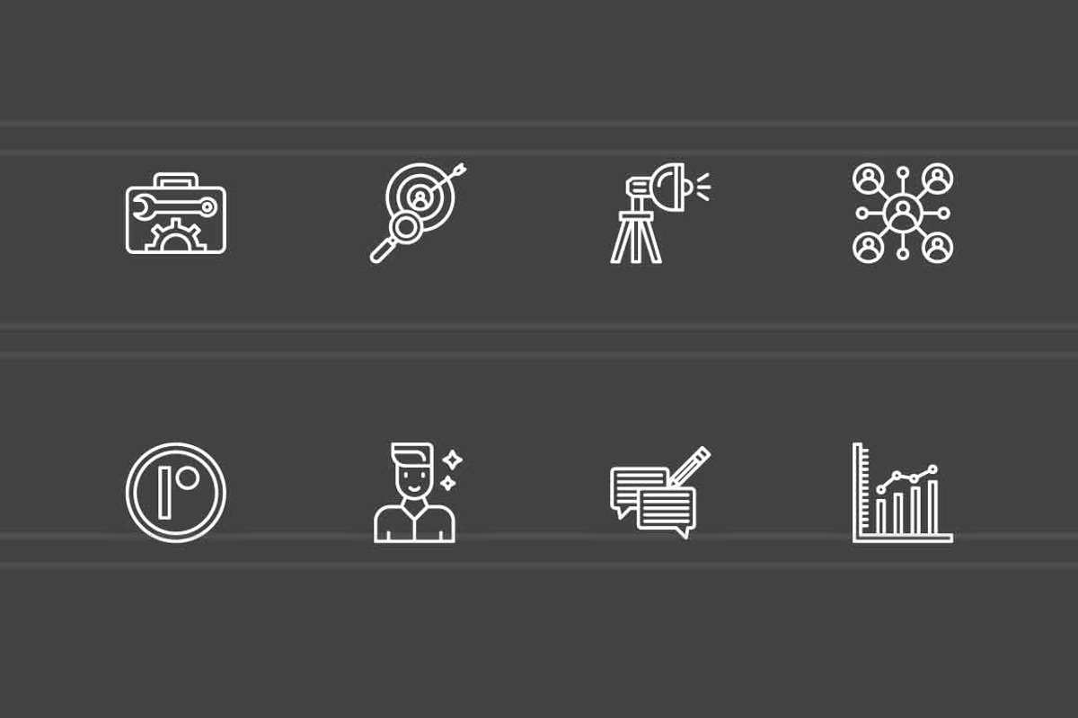 25 Creator Economy Icons, an Icon by IconBunny (Photo 2 of 2)
