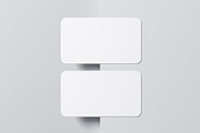 Vertical Business Card Mockup, an Advertising Mockup by AlienValley (Thumbnail 5 of 7)
