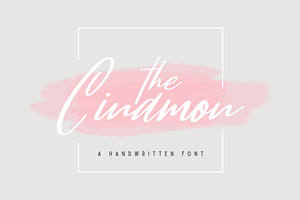 Cinamon Font + Bonus