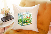 Pastel Aquarium Clipart, an Illustration by Sublimation Artist (Thumbnail 6 of 6)