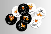 Beer. Posters, a Food Illustration by Yulia Ogneva (Thumbnail 5 of 5)