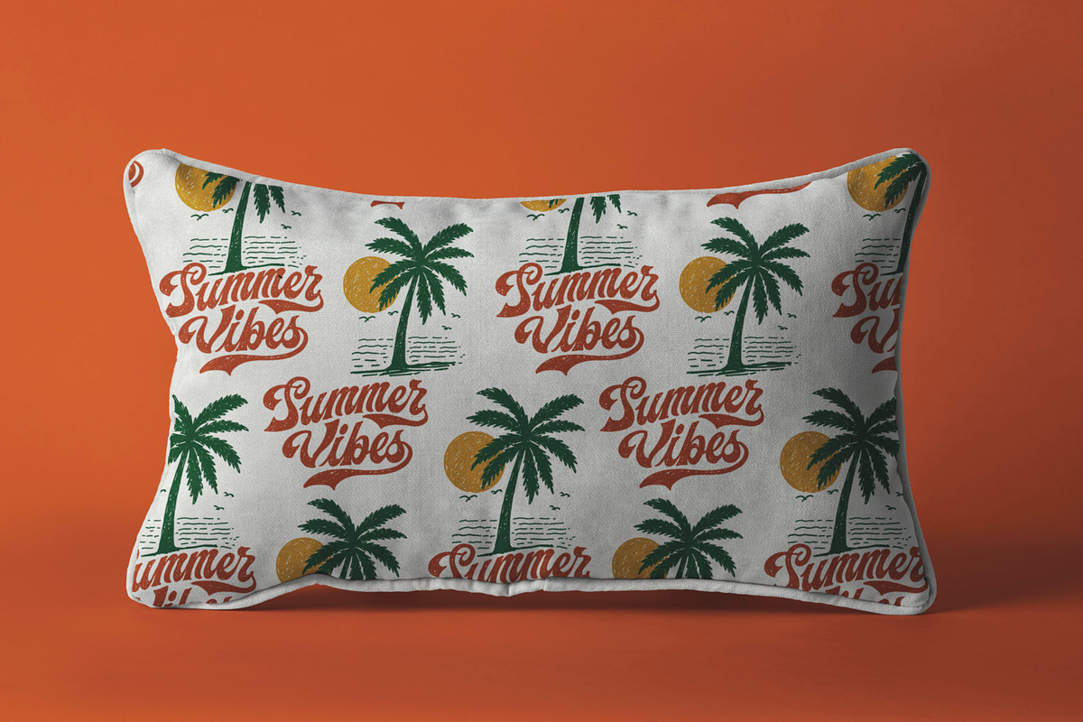 Summer Vibes, a Pattern Graphic by Wak Jay Creative Studio (Photo 2 of 7)