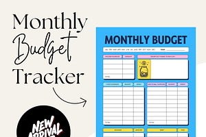 Monthly Budget Planner SketchSpace