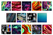 Glitch Psychedelic 08.Digital Paper., a Texture Illustration by KENO Mascots (Thumbnail 3 of 3)