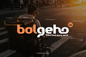 Bolgeho - Thick & Logo Font