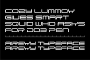 Airexy - Futuristic Display Font, a Sans Serif Font by Typeagle (Thumbnail 6 of 9)
