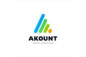 Accounting I A Letter Logo Design