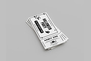 Halloween-Ticket, an Invitation Template by MNT-Creator (Thumbnail 2 of 2)