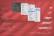 LiebeHeide Fineliner, a Handwritten Font by LiebeFonts (Thumbnail 13 of 13)