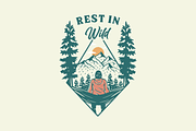 Rest in Wild, a Person Illustration by Mangustudio (Thumbnail 1 of 3)