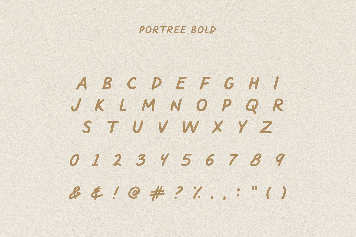 Portree | Handwritten Sans Serif, a Handwritten Font by Daniel Neuman (Photo 3 of 8)