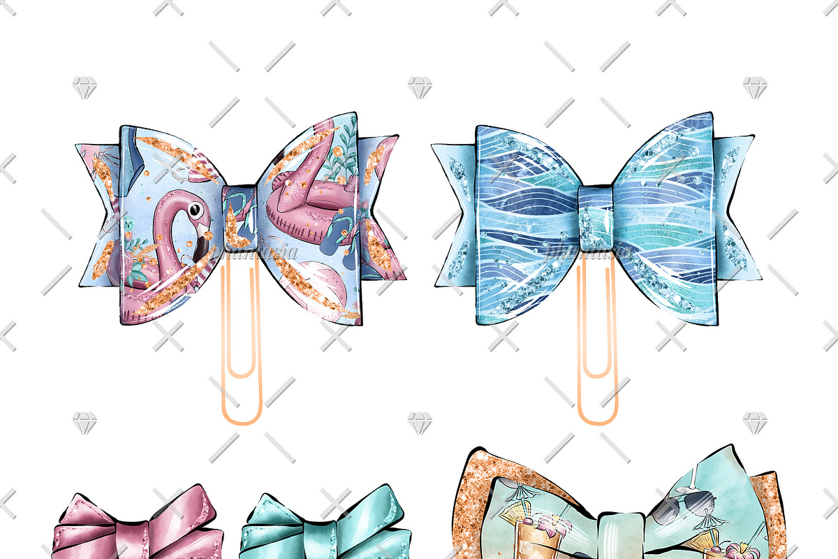 Summer Planner Cliparts, an Illustration by Phantasia Design (Photo 2 of 3)