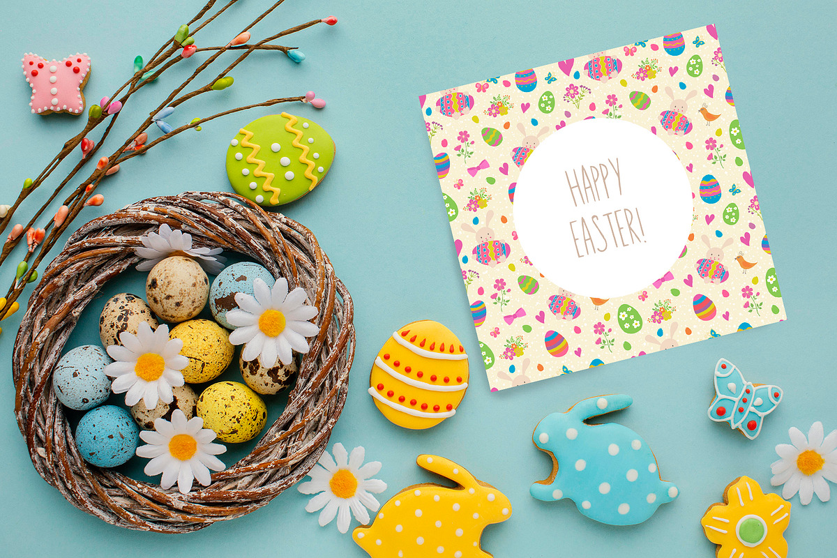 Easter backgrounds, a Decorative Illustration by BerryCaty (Photo 6 of 6)