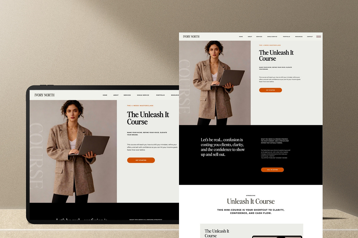 Showit Website | Ivory North, a Websites & App Template by thrivedigitally (Photo 6 of 11)
