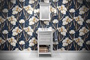 Iris & Orchid Floral Pattern, a Pattern Graphic by StudioGlouna (Thumbnail 5 of 9)