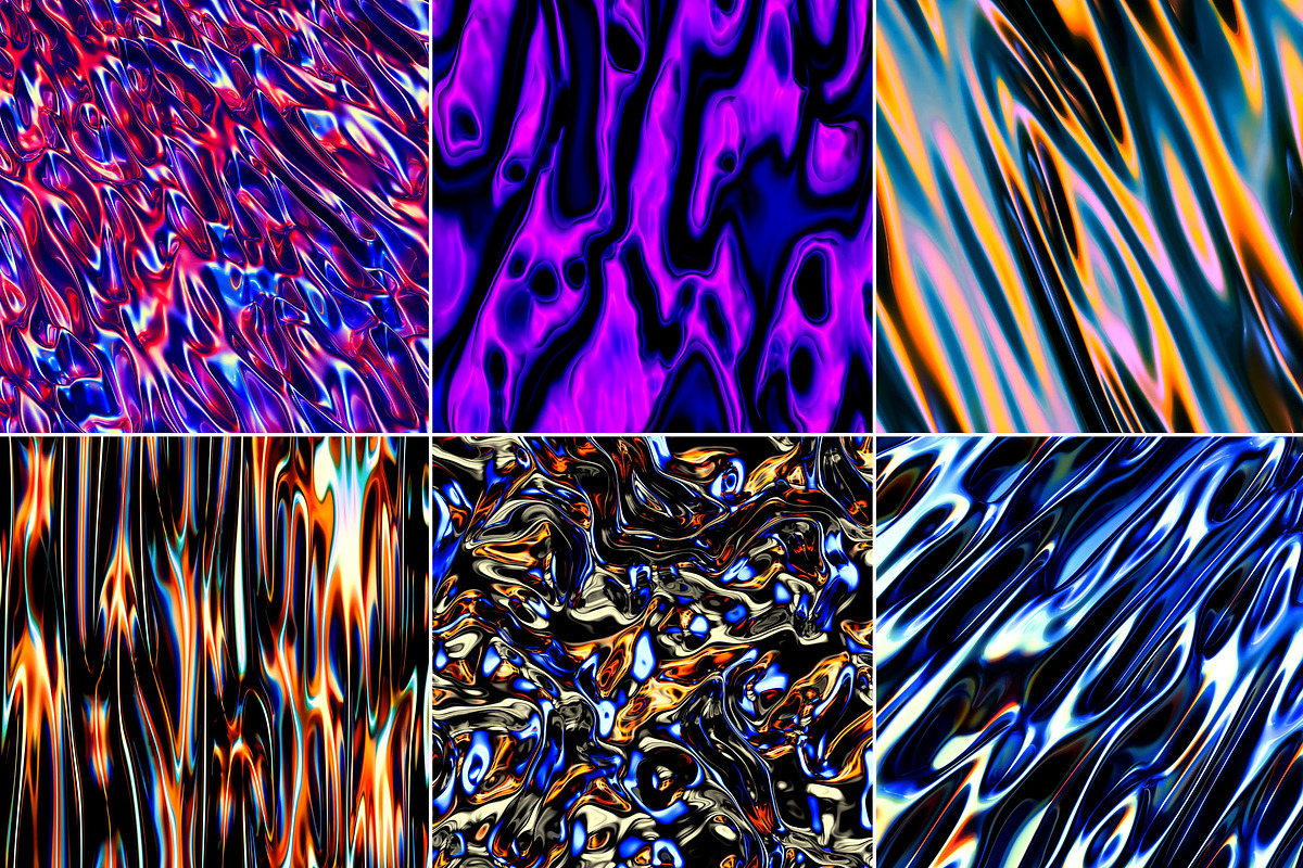 Fluctuate: Fluid Metallic Textures, a Texture Graphic by Chroma Supply (Photo 11 of 12)