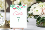 Rosehip Berry Watercolor Wedding Set, an Invitation Template by Love Design (Thumbnail 6 of 12)