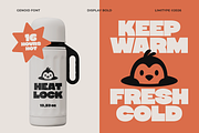 Genoid - Bold Display Font, a Sans Serif Font by limitype (Thumbnail 3 of 12)