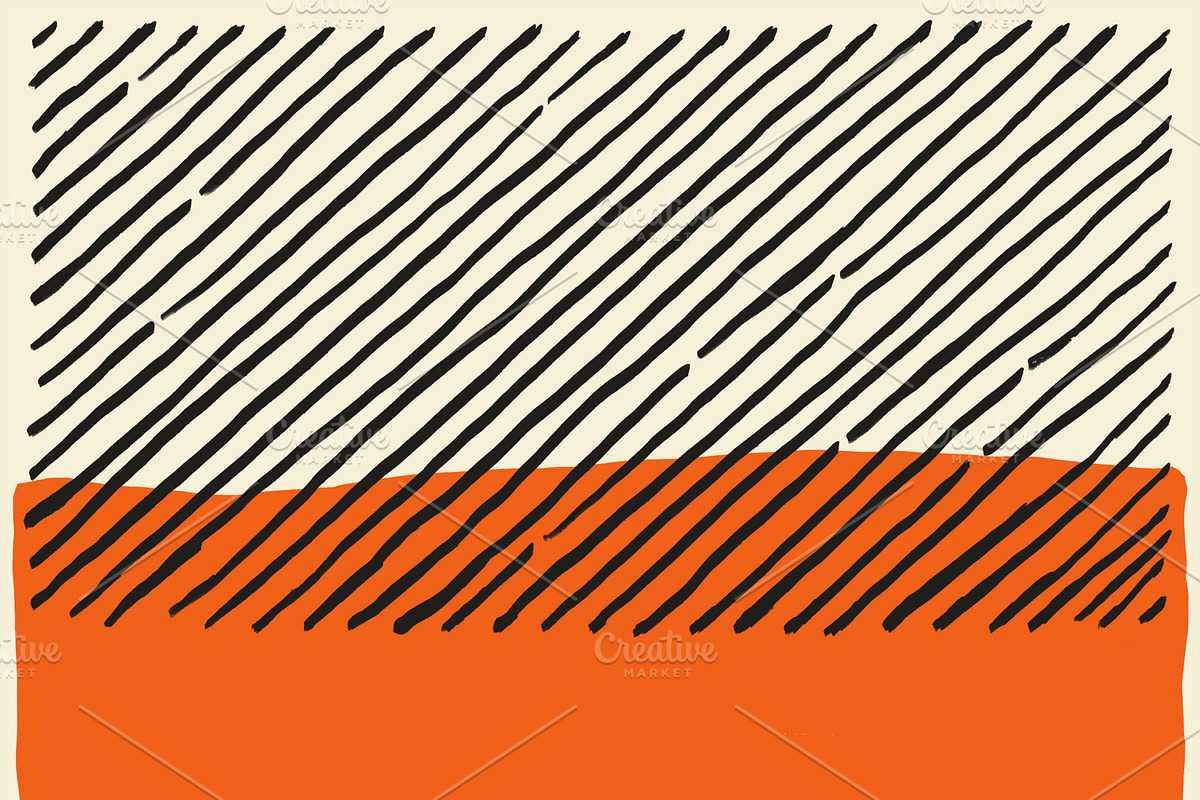 6 Hand Drawn Abstract Line Pattern, a Pattern Graphic by sergiowashere (Photo 7 of 8)