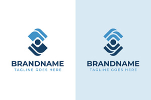 Letters FY People Logo, a Branding & Logo Template by Pray Art Design Studio