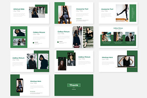 Galemi Fashion Keynote Template