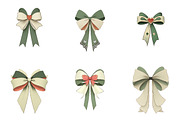 Valentine Bow Clipart, an Illustration by DreamArtGraphic (Thumbnail 4 of 4)