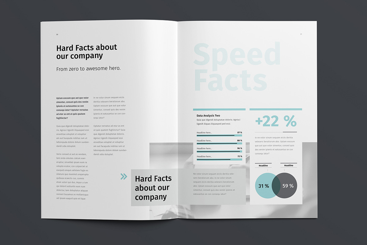 Annual Report, a Brochure Template by Egotype (Photo 16 of 28)