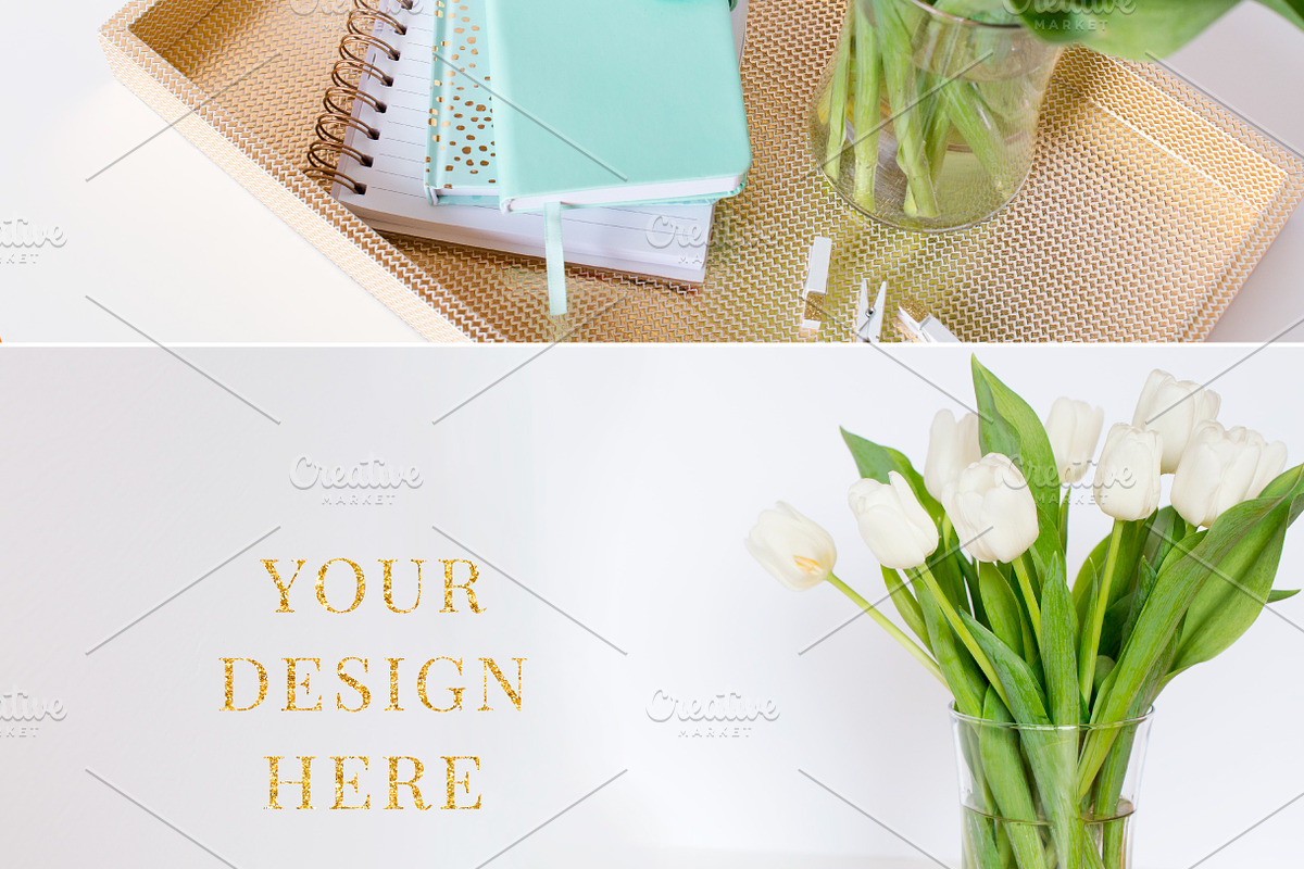 Mint & Gold Styled Stock, a Business Photo by Pixels & Design (Photo 2 of 2)