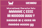 Extraordinary font, a Font by weknow (Thumbnail 8 of 8)