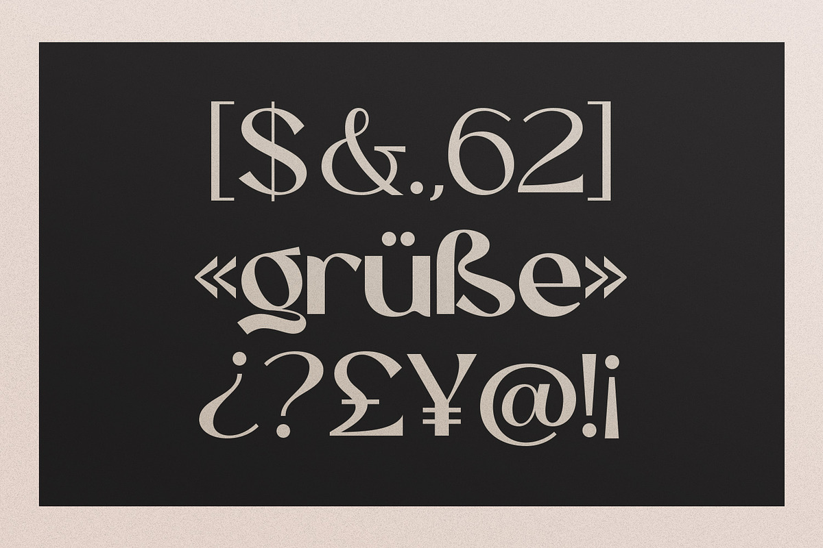 Eugusto Display Typeface, a Sans Serif Font by Typetemp Studio (Photo 24 of 26)