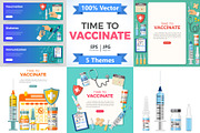 Vaccination Concepts with Syringe an, a Healthcare Illustration by TAlex (Thumbnail 1 of 6)