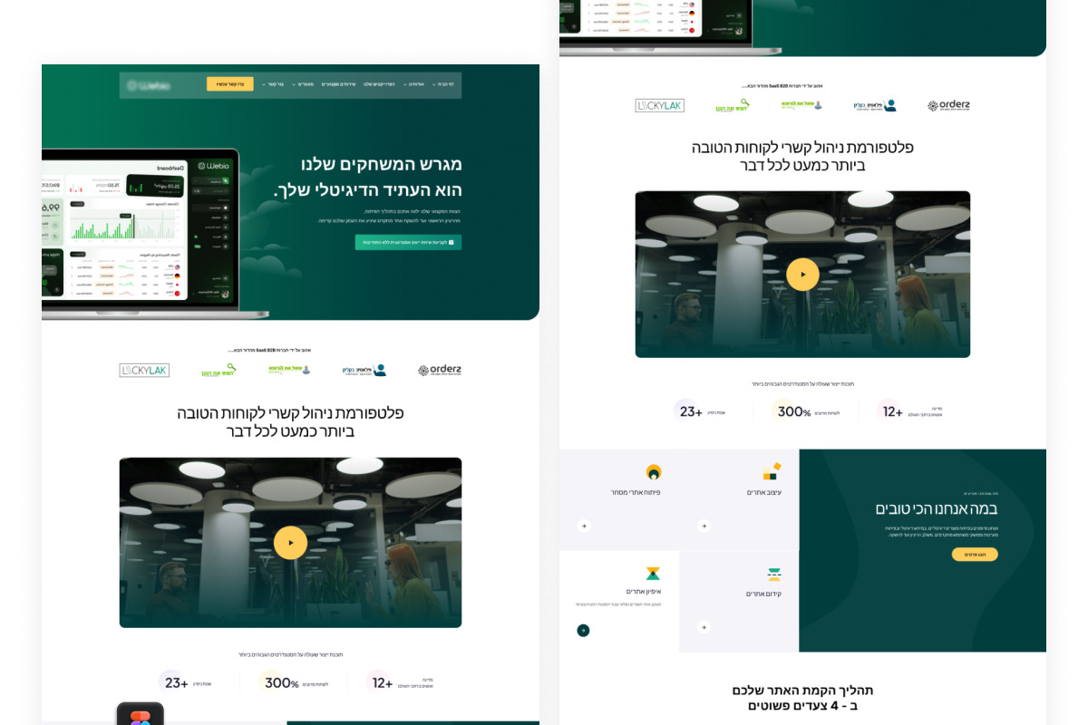 30+ Figma Home Pages, an UI Kit Template by ArtGalaxy (Photo 2 of 4)