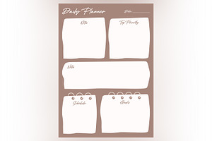 Daily Planner Sheet Design -05