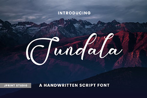 Sundala Script Font