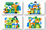 10 Waste Sorting and Recycling, an Object Illustration by denayunebgt (Thumbnail 2 of 4)