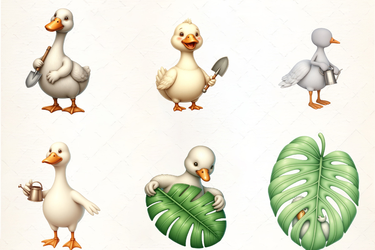 Plant Goose PNG, Funny Plant Lover P, an Illustration by CrexoraLab (Photo 3 of 5)