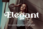Kleyfo - Retro Bold Serif Font, a Serif Font by Iqsiart Studio (Thumbnail 4 of 14)