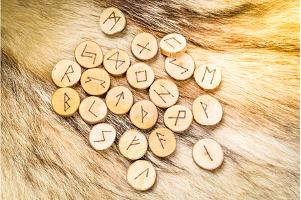 Handmade runes for fortunetelling, an Architecture Photo by Neirfy