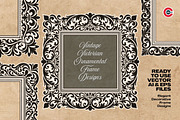Vintage Classic Ornamental Frames, a Decorative Illustration by C-Kav (Thumbnail 4 of 5)