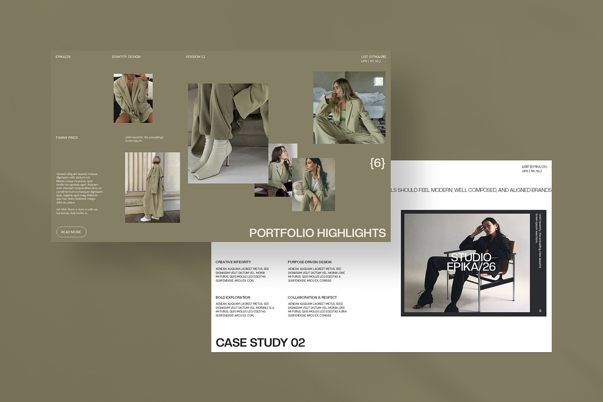 Epika/26 & Cross Art Director, a Presentation Template by CreativexGenius (Photo 5 of 11)