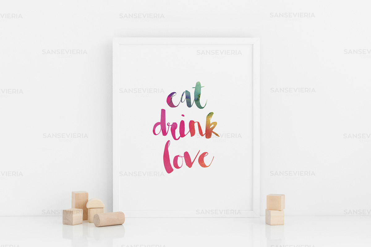 Nursery 8x10 Print Mockup 16x20 4:5, a Print Template by Grace White (Photo 2 of 4)