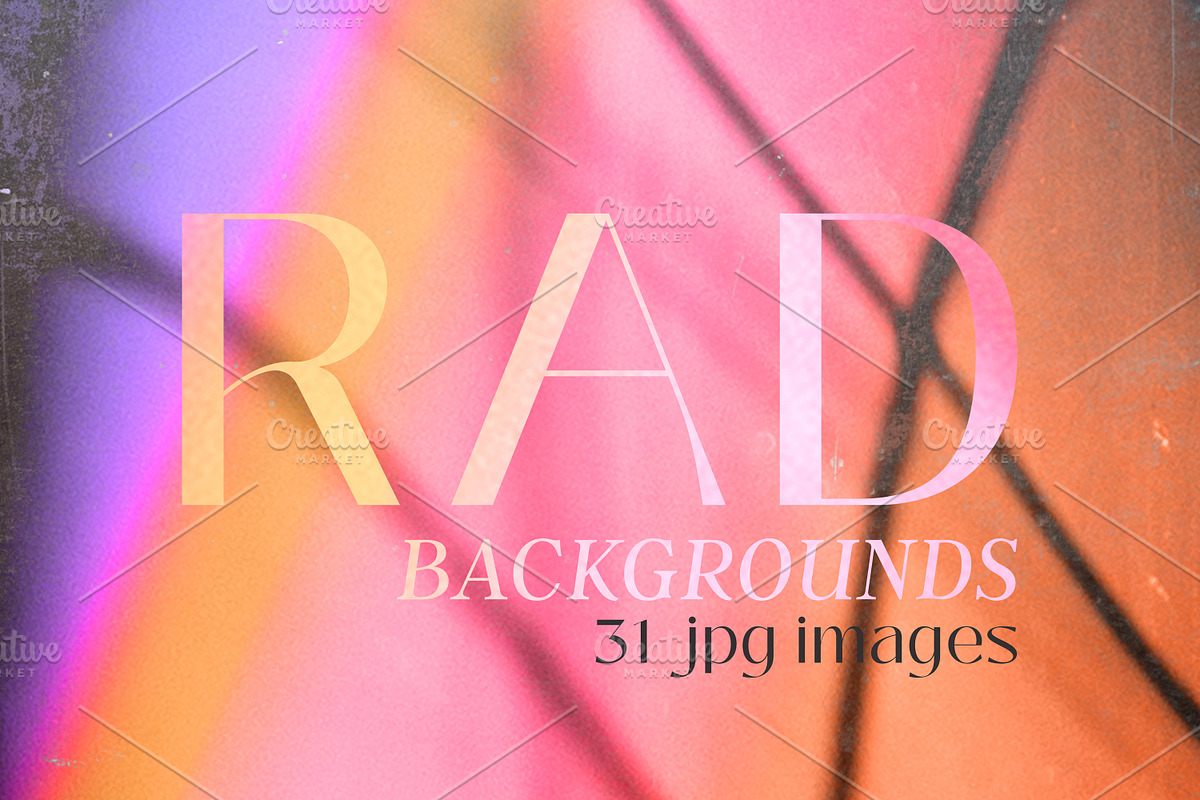 Rad Psychedelic Grainy Backgrounds, a Background Graphic by Ashley Alexandra Design (Photo 1 of 8)