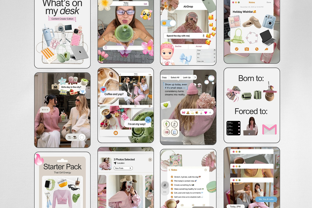 IOS Core Instagram Template, a Social Media Template by ZenSocialDesigns (Photo 2 of 9)
